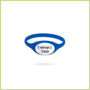 Reusable 125khz TK4100 silicone wristband ID tag for water parks